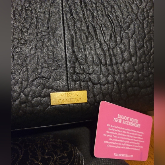 Authentic Vince Camuto Livy Large Tote (Black) - Picture 12 of 13